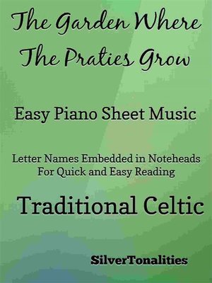 cover image of Garden Where the Praties Grow Easy Piano Sheet Music